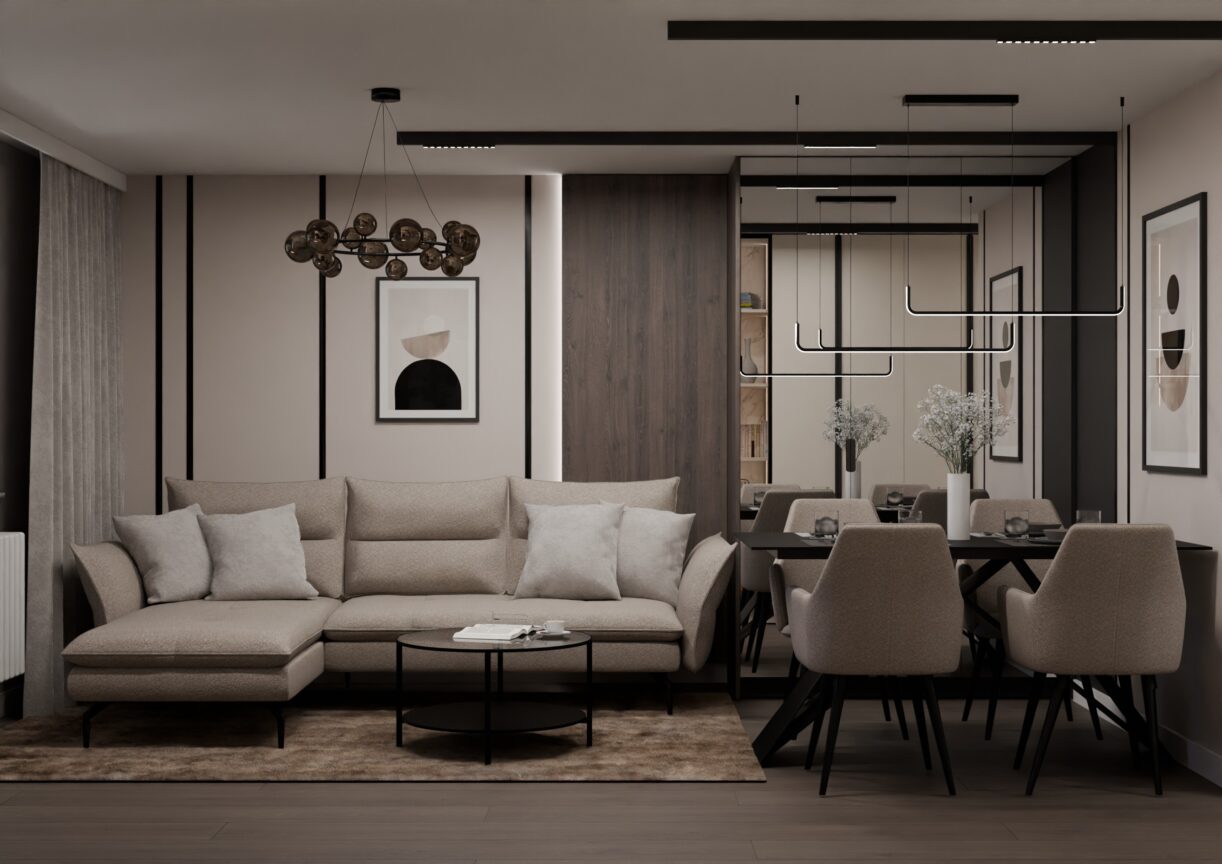 salon projekty wnętrz
